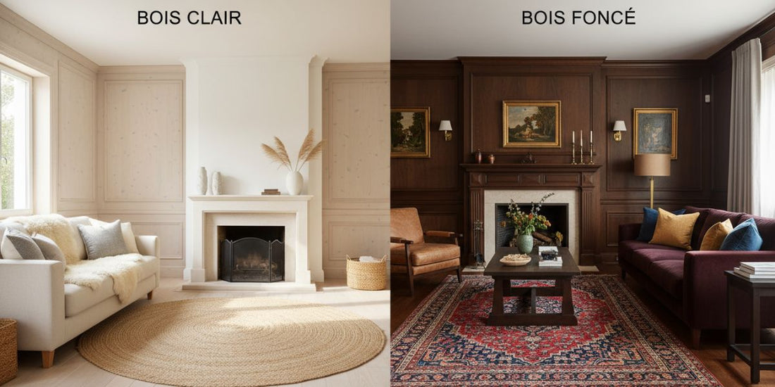 Bois clair ou bois foncé : quelle essence pour réchauffer votre intérieur ?