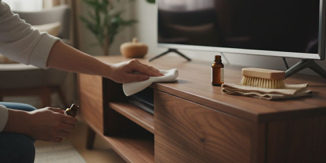 Comment entretenir votre meuble TV en bois massif pour qu'il dure toute une vie ?