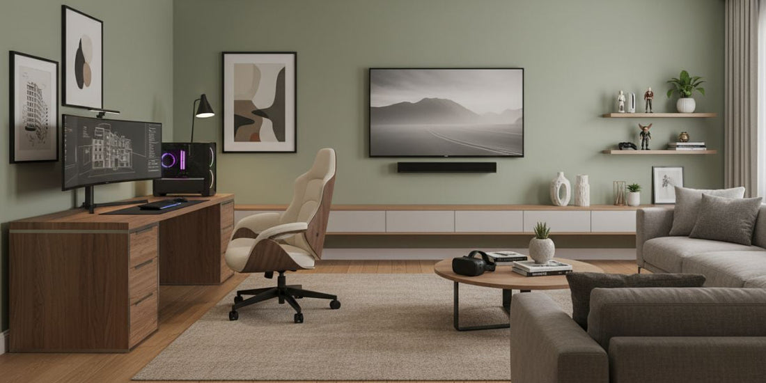 Réussir son setup gaming au salon : comment allier jeu et décoration ?