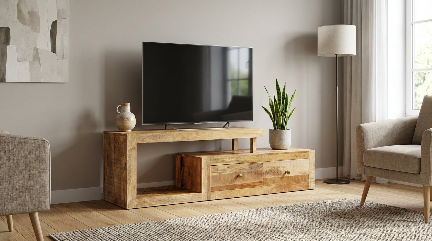 Collection Meuble TV Bois Clair