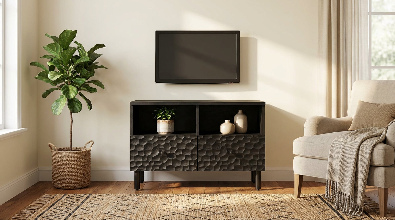 Collection Meuble TV Bois Noir