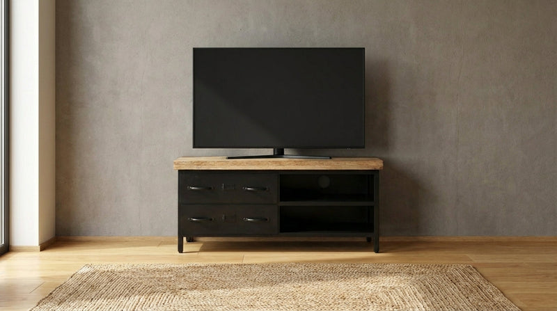 Collection Meuble TV Métal Noir