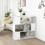 Bibliothèque Meuble TV Sur Mesure Blanc - 80 cm-Mon Meuble TV-1-100 x 24 x 94 cm-15
