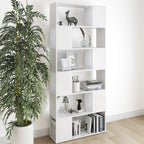 Bibliothèque Meuble TV Sur Mesure Blanc - 80 cm-Mon Meuble TV-1-80 x 24 x 186 cm-19
