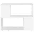 Bibliothèque Meuble TV Sur Mesure Blanc - 80 cm-Mon Meuble TV-1-80 x 24 x 186 cm-5