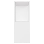 Bibliothèque Meuble TV Sur Mesure Blanc - 80 cm-Mon Meuble TV-1-80 x 24 x 186 cm-6