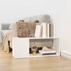 Bibliothèque Meuble TV Sur Mesure Blanc - 80 cm-Mon Meuble TV-1-80 x 24 x 32 cm-21