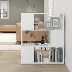 Bibliothèque Meuble TV Sur Mesure Blanc - 80 cm-Mon Meuble TV-1-80 x 24 x 94 cm-13