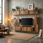 ensemble-meuble-tv-design-effet-vieux-bois-7-pieces-decor