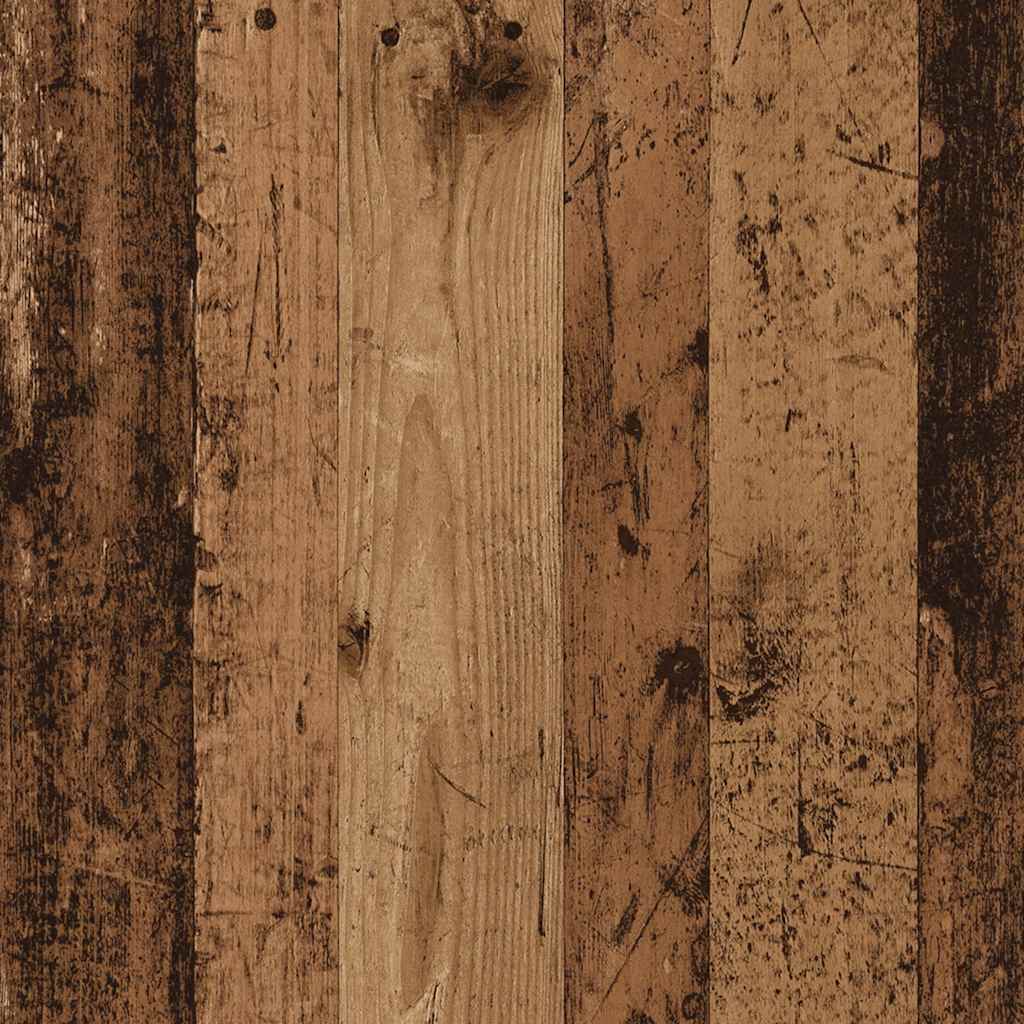 Ensemble Meuble TV Design Effet Vieux Bois - 7 Pièces-Mon Meuble TV-10