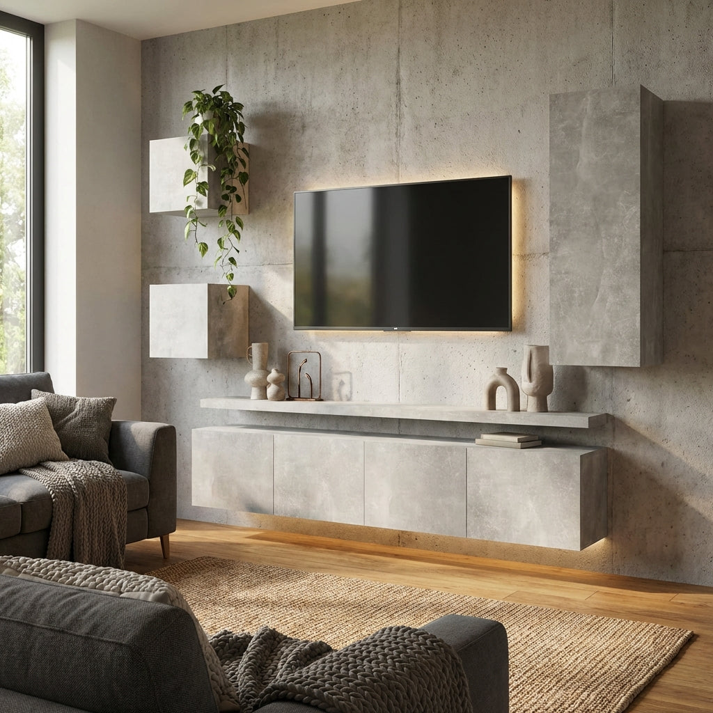 ensemble-meuble-tv-gris-beton-5-pieces-decor