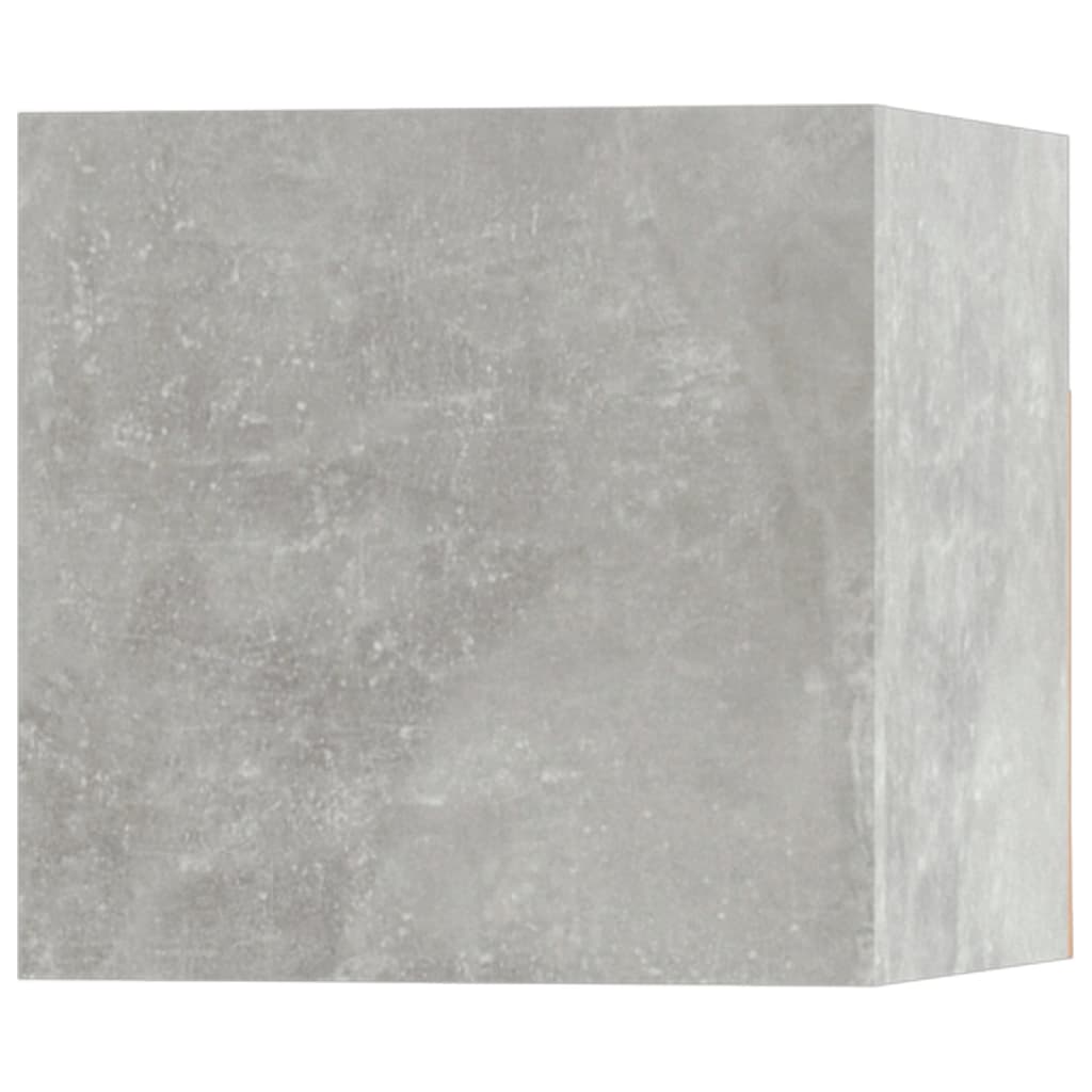 Ensemble Meuble TV Gris Béton - 5 Pièces-Mon Meuble TV-11