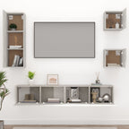 Ensemble Meuble TV Gris Béton - 5 Pièces-Mon Meuble TV-3