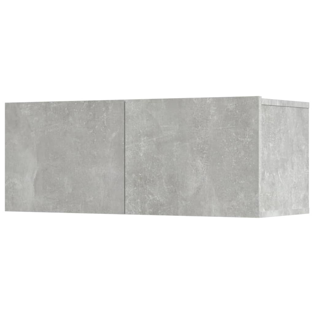 Ensemble Meuble TV Gris Béton - 5 Pièces-Mon Meuble TV-7
