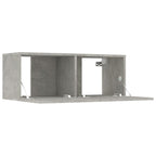 Ensemble Meuble TV Gris Béton - 5 Pièces-Mon Meuble TV-8