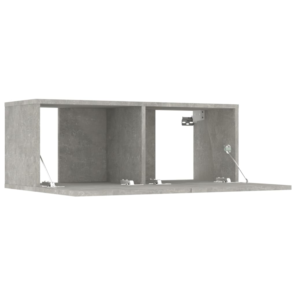 Ensemble Meuble TV Gris Béton - 5 Pièces-Mon Meuble TV-8