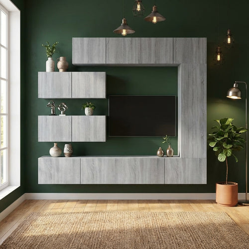 ensemble-meuble-tv-gris-effet-chene-sonoma-7-pieces-decor