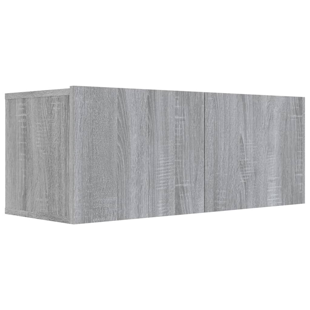 Ensemble Meuble TV Gris Effet Chêne Sonoma - 7 Pièces-Mon Meuble TV-5