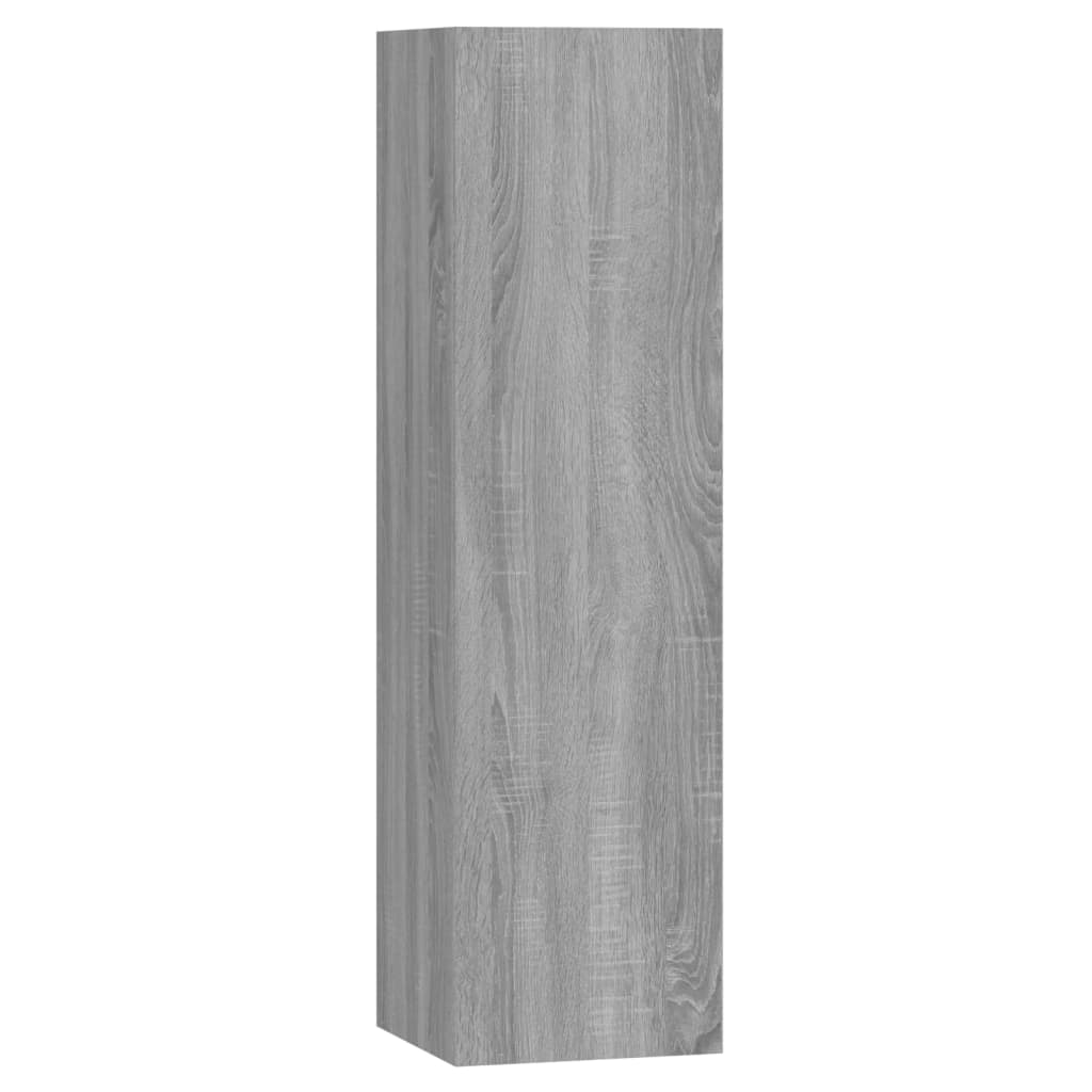 Ensemble Meuble TV Gris Effet Chêne Sonoma - 7 Pièces-Mon Meuble TV-6