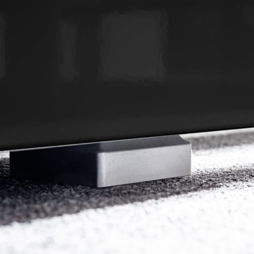 Ensemble Meuble TV LED Noir Brillant - 5 Pièces-Mon Meuble TV-Noir-1-8