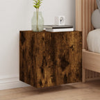 Ensemble Meuble TV Marron Effet Chêne Fumé - 102 cm-Mon Meuble TV-Chêne fumé-40 cm-1-26