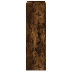 Ensemble Meuble TV Marron Effet Chêne Fumé - 102 cm-Mon Meuble TV-Chêne fumé-40 cm-1-8