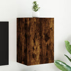 Ensemble Meuble TV Marron Effet Chêne Fumé - 102 cm-Mon Meuble TV-Chêne fumé-60 cm-1-18
