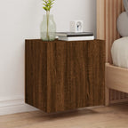 Ensemble Meuble TV Marron Effet Chêne Fumé - 102 cm-Mon Meuble TV-Chêne marron-40 cm-1-17