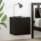 Ensemble Meuble TV Marron Effet Chêne Fumé - 102 cm-Mon Meuble TV-Chêne noir-40 cm-2-47