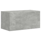 Ensemble Meuble TV Mural Effet Béton - 5 Pièces-Mon Meuble TV-Gris béton-5