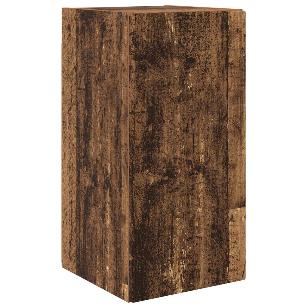 Ensemble Meuble TV Mural en Bois Ancien - 4 Pièces-Mon Meuble TV-Bois ancien-5