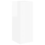 Ensemble Meuble TV Suspendu Blanc Brillant - 4 Pièces-Mon Meuble TV-Blanc-6