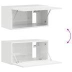 Ensemble Meuble TV Suspendu Blanc Brillant - 5 Pièces-Mon Meuble TV-8