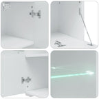 Grand Ensemble Meuble TV Blanc Mat - 5 Pièces-Mon Meuble TV-12