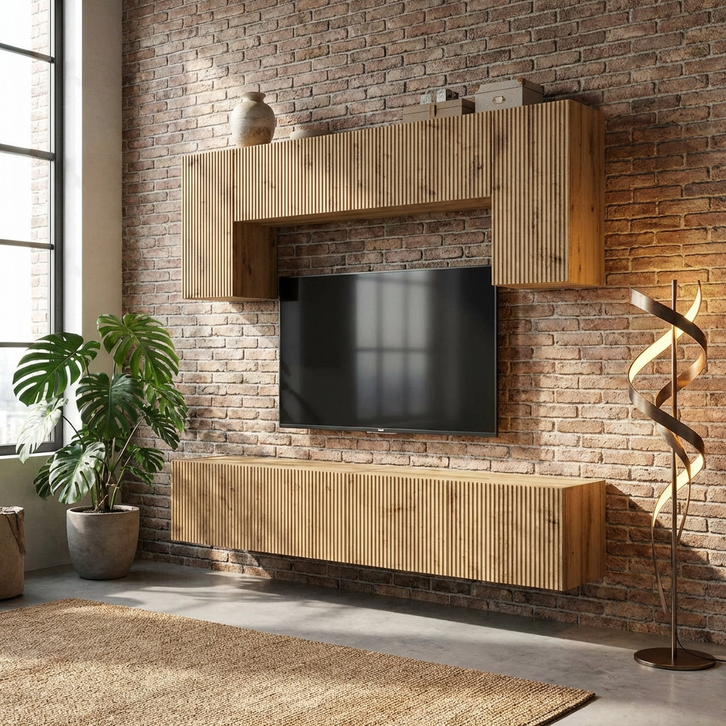 grand-meuble-tv-avec-beaucoup-de-rangement-effet-bois-ancien-decor