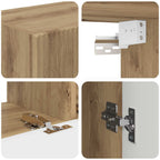 Grand Meuble TV avec Beaucoup de Rangement en Bois-Mon Meuble TV-12