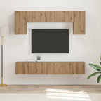 Grand Meuble TV avec Beaucoup de Rangement en Bois-Mon Meuble TV-13