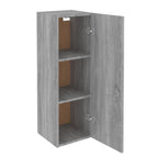 Grand Meuble TV Effet Bois Gris Sonoma - 8 Pièces-Mon Meuble TV-Chêne noir-80 cm-8-8