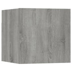 Grand Meuble TV Industriel Finition Sonoma Gris - 8 Pièces-Mon Meuble TV-Chêne fumé-80 cm-8-7
