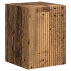 Grand Meuble TV Suspendu Effet Bois Ancien - 4 Pièces-Mon Meuble TV-Bois ancien-7