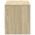 Meuble de TV avec LED Effet Chêne Sonoma - 97 cm-Mon Meuble TV-7