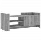 Meuble Télé Effet Bois Gris Clair - 100 cm-Mon Meuble TV-Sonoma gris-80 cm-1