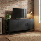 meuble-tele-industriel-finition-bois-noir-100-cm-decor
