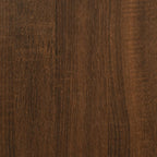 Meuble TV 140 cm Suspendu Effet Chêne Marron - 3 Pièces-Mon Meuble TV-Chêne sonoma-3-6