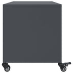 Meuble TV à Pieds en Acier Anthracite - 68 cm-Mon Meuble TV-Vert-1-7