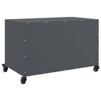 Meuble TV à Pieds en Acier Anthracite - 68 cm-Mon Meuble TV-Vert-1-8
