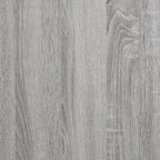 Meuble TV à Roulettes Effet Bois Gris - 102 cm-Mon Meuble TV-Chêne fumé-1-10