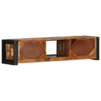 Meuble TV Ancien Vintage en Bois de Récupération - 100 cm-Mon Meuble TV-5