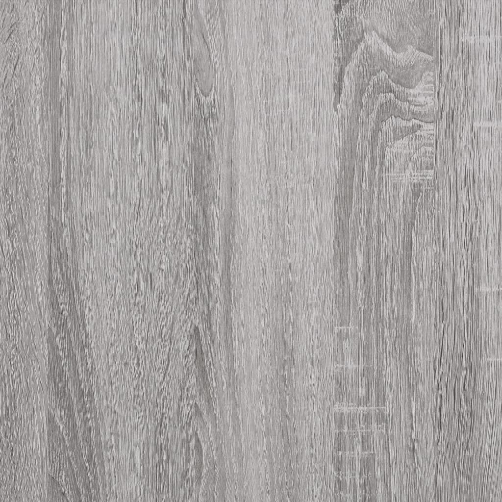 Meuble TV avec 3 Tiroirs Effet Sonoma Gris - 102 cm-Mon Meuble TV-Chêne fumé-1-11