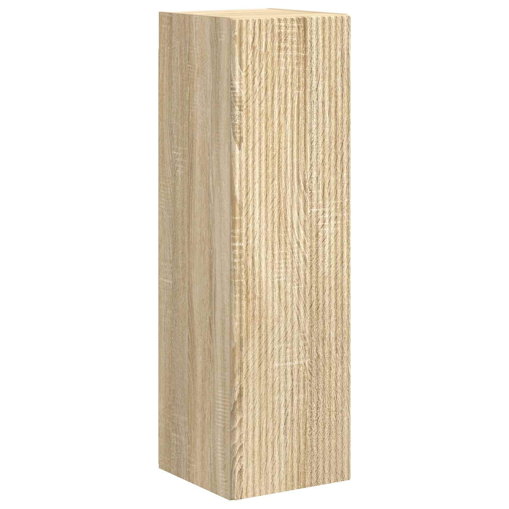 Meuble TV avec Colonne de Rangement Effet Chêne - 4 Pièces-Mon Meuble TV-Chêne sonoma-6